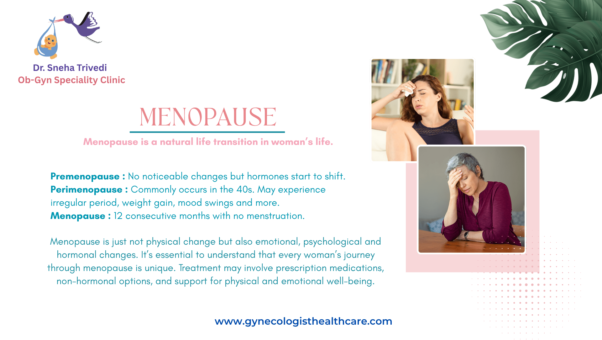 Dr. Sneha Trivedi Best Menopause Specialist