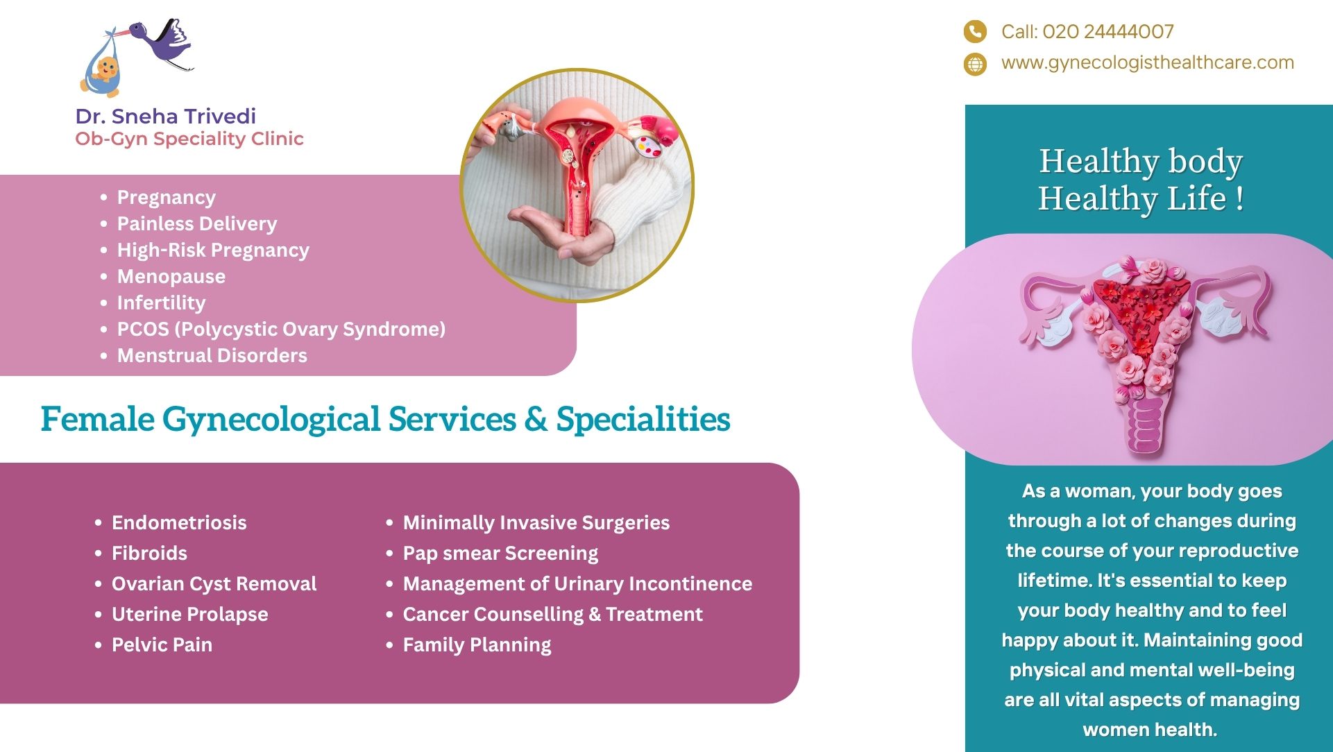 Dr. Sneha Trivedi Clinic Services